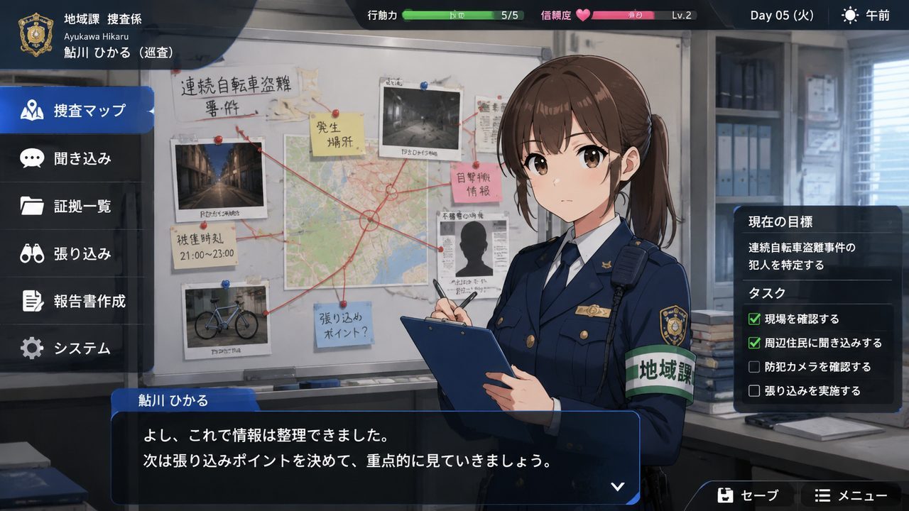 极道无赖EX 女警鮎川光 操作界面 演示图 7