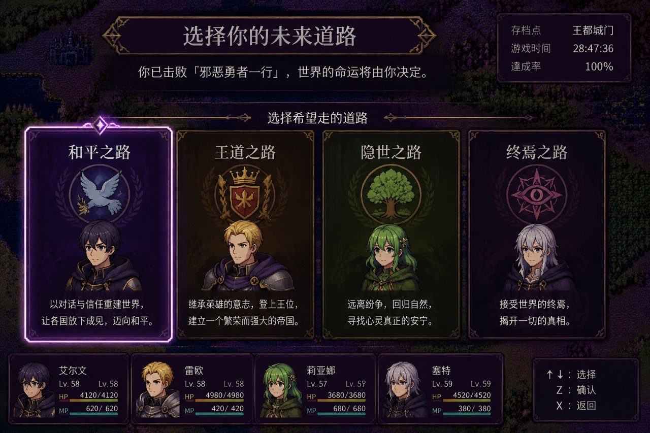 邪恶勇者一行 故事片段 玩法截图 4