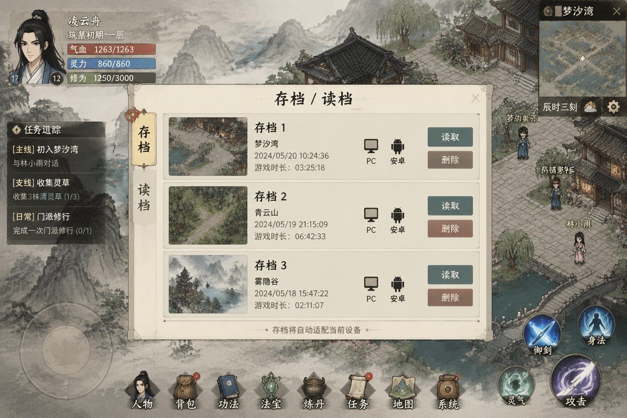 谪仙索欢录 攻略要点 演示图 2